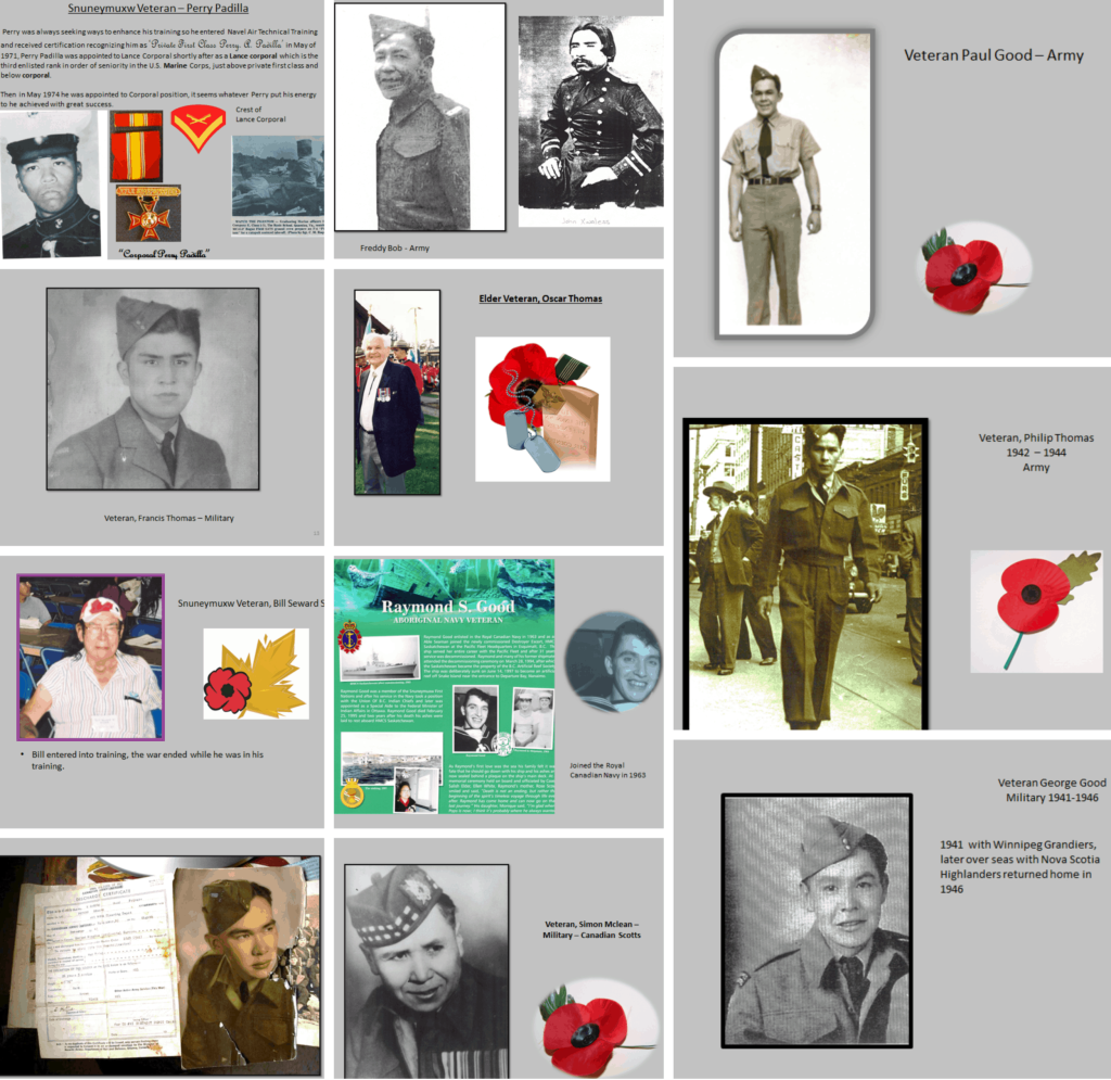 Snuneymuxw veterans