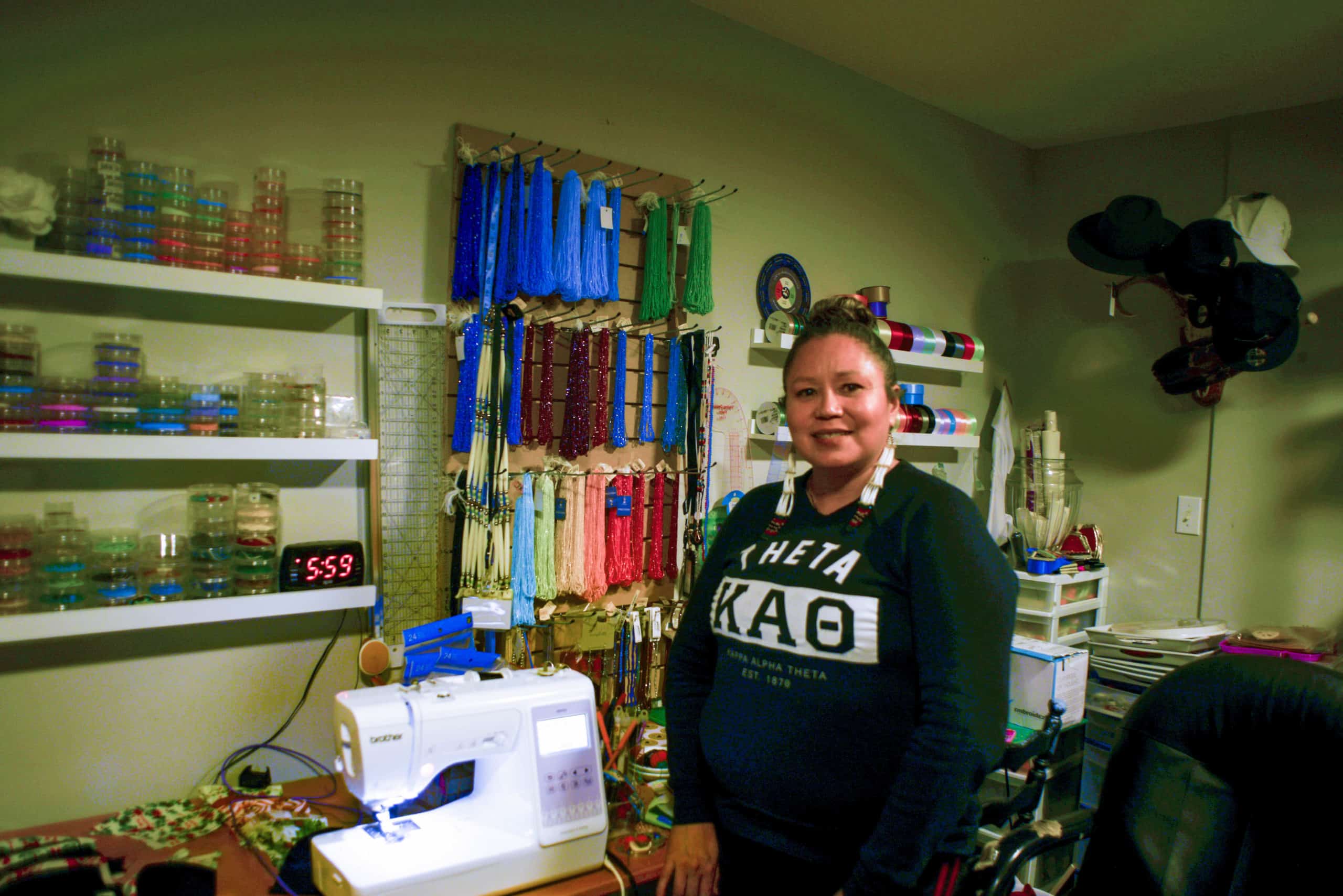 Syilx woman has made more than 3,000 masks to keep her community safe