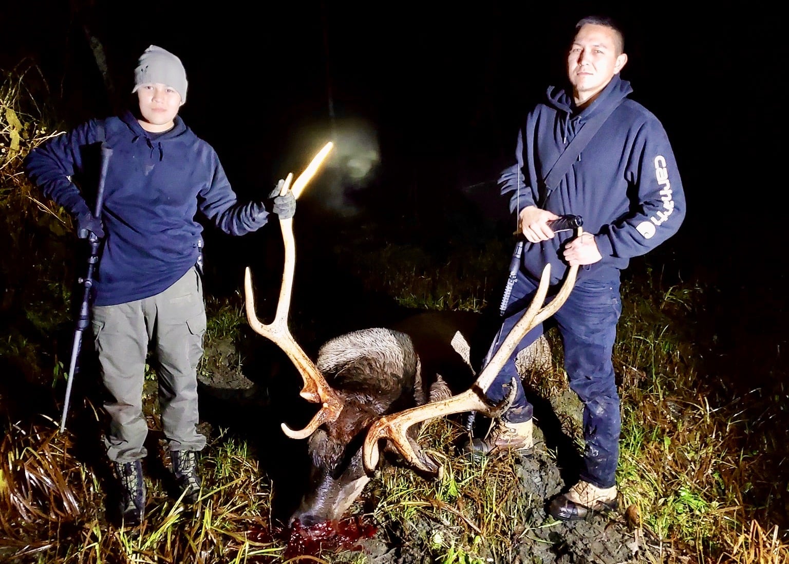 As their community went into COVID lockdown, this family hunted for elk with their ancestors watching over