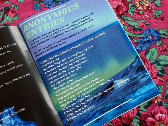 place magazine unhoused youth