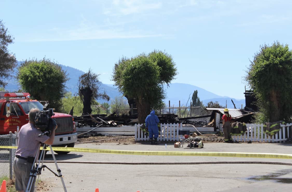 Two on-reserve churches burned down on Indigenous Peoples Day in B.C.’s interior