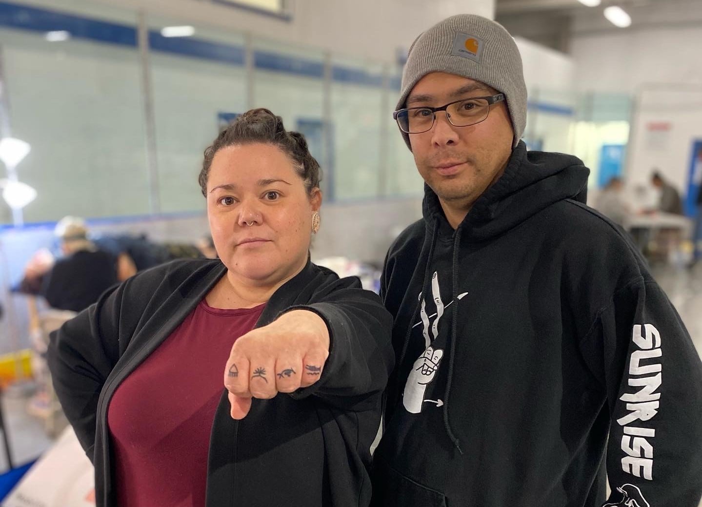 Decolonizing and reclaiming culture through syilx hand poke tattooing