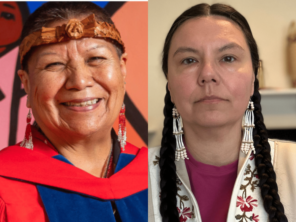 Side-by-side photos of Dr. Elder Roberta Price and Eden Fineday.