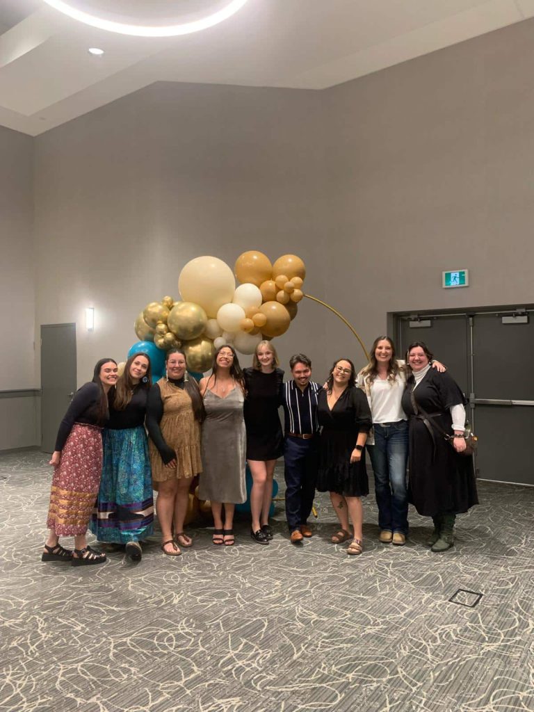 Graduation ceremony for the summer interns. Submitted photo