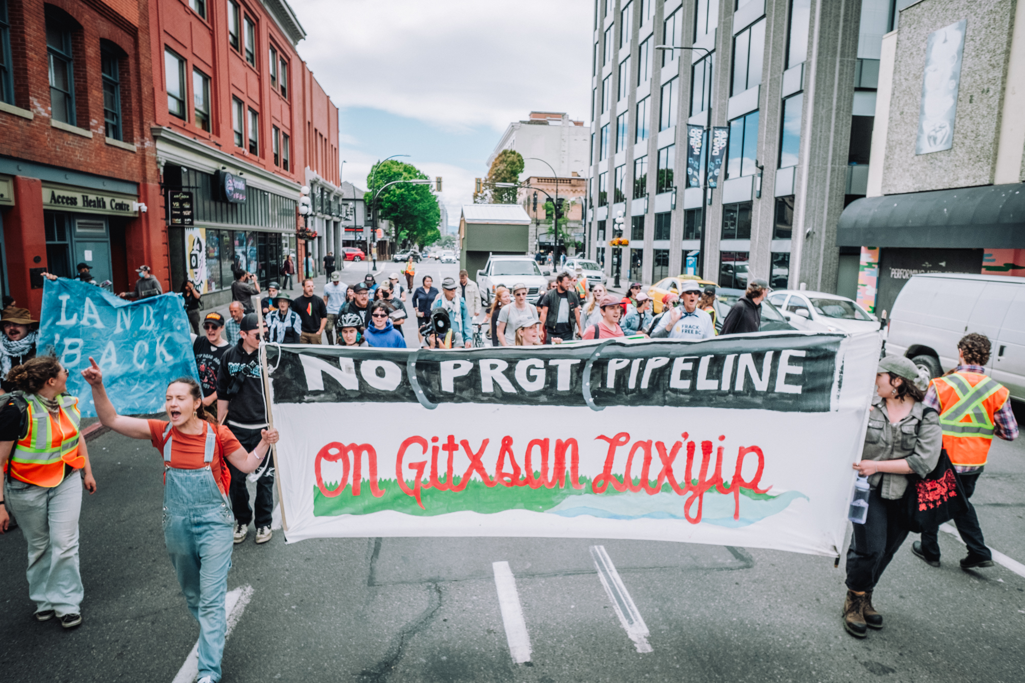Tiny house for matriarch opposing PRGT arrives in Gitxsan Lax’yip from ‘Victoria’
