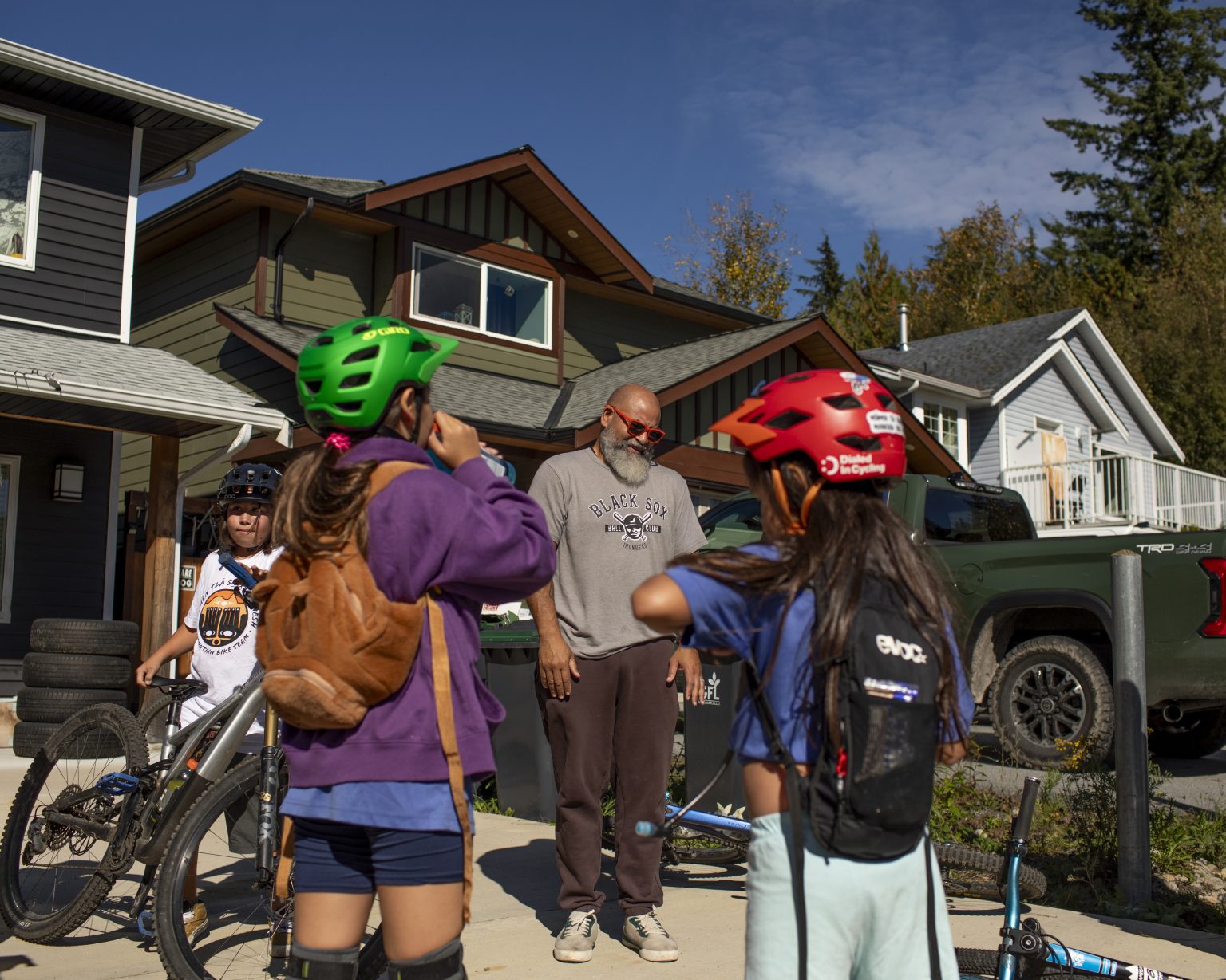 Youth connect to land and relatives through annual Rez Ride