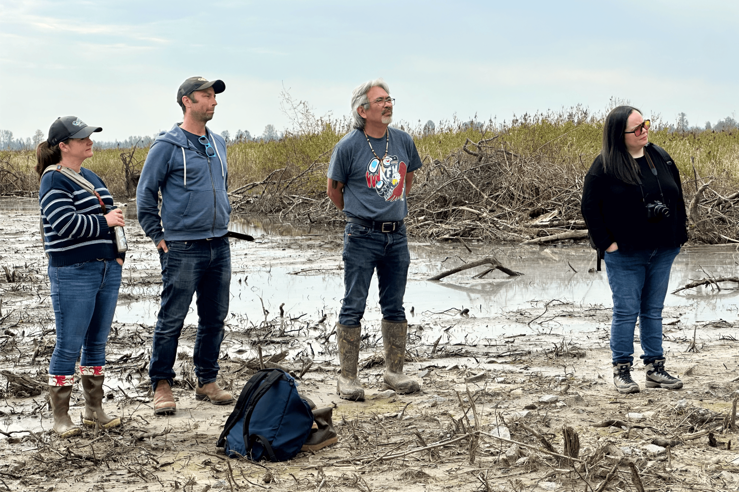 Katzie First Nation guardians and partners celebrate restoration of important ‘B.C.’ marsh
