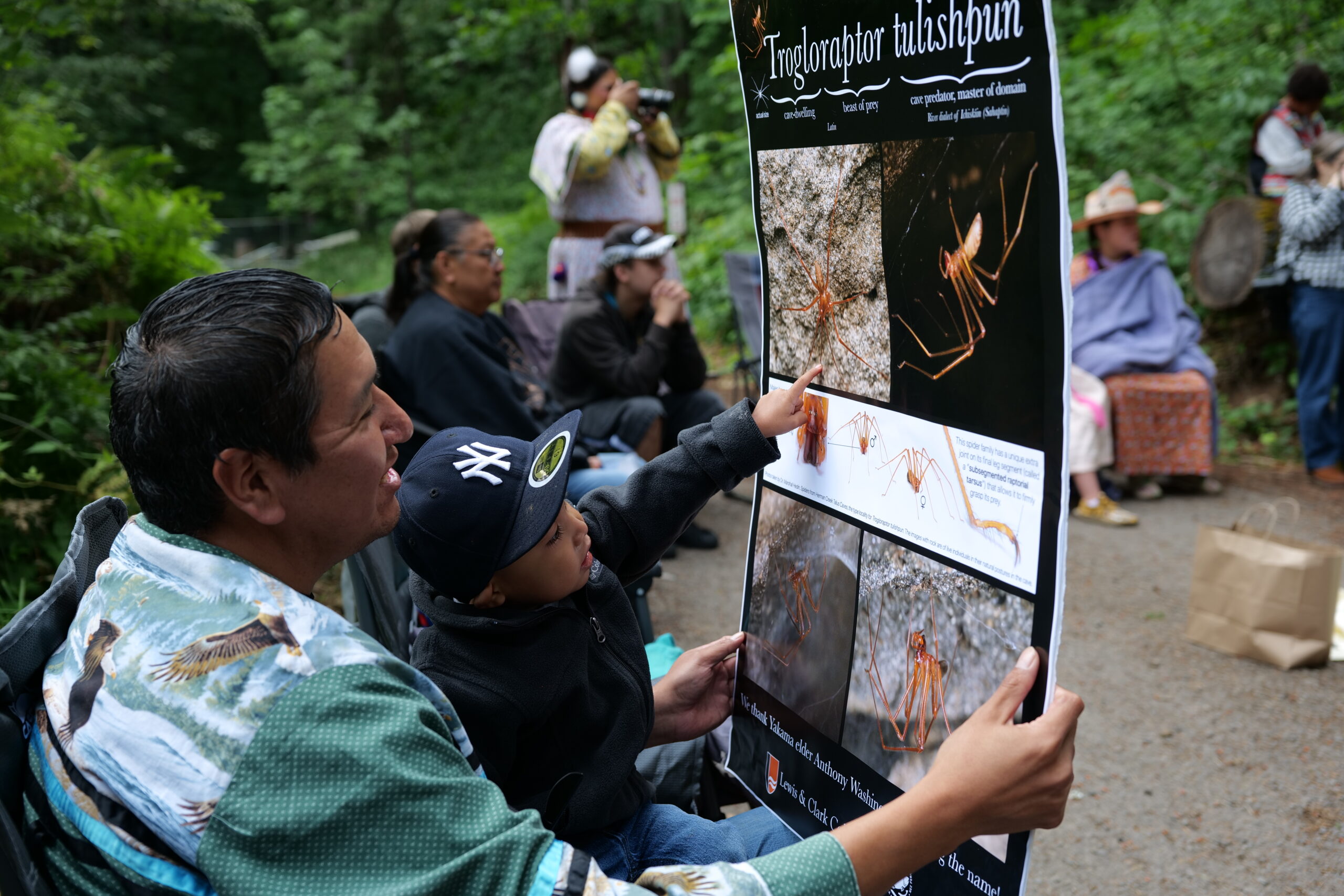 Yakama Nation holds naming ceremony for spider previously unknown to scientists
