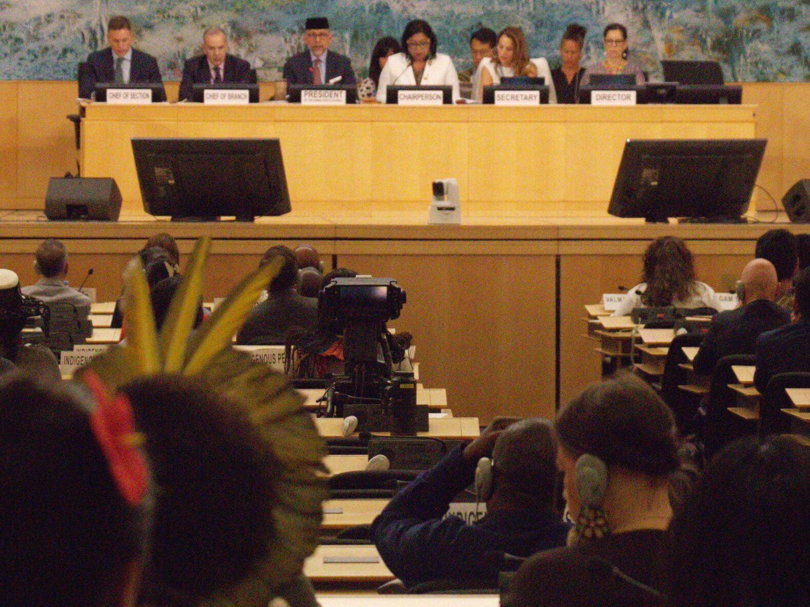 Indigenous leaders confront overlapping crises at UN, as climate and conflict collide